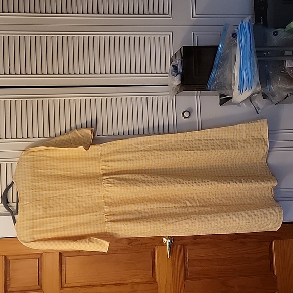 Gingham Midi Dress - Picture 3 of 7